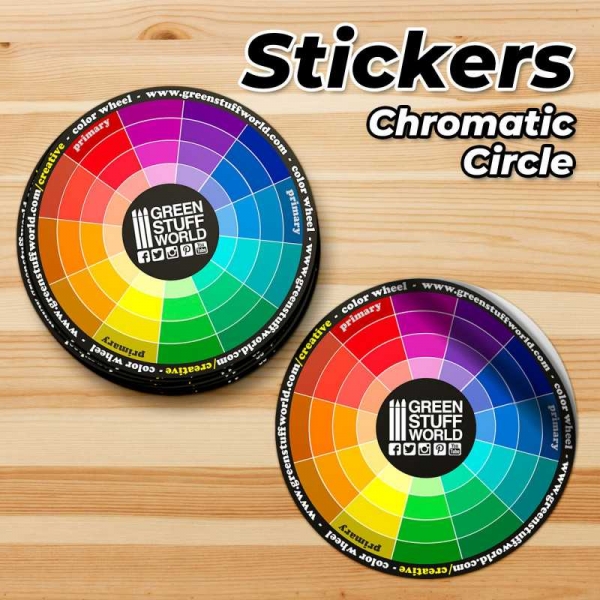 Green Stuff World: Color Wheel Sticker