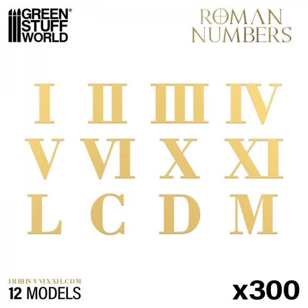 Green Stuff World: Roman Numbers