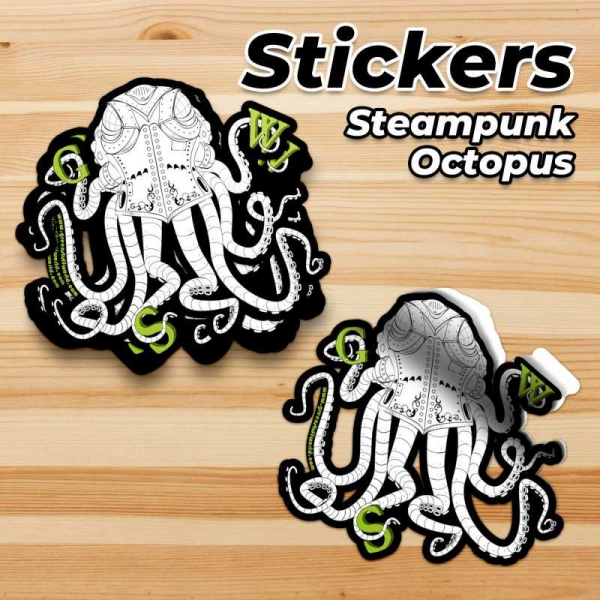 Green Stuff World: GSW Octopus Sticker