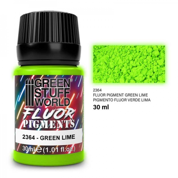 Green Stuff World: Pigment FLUOR GREEN LIME