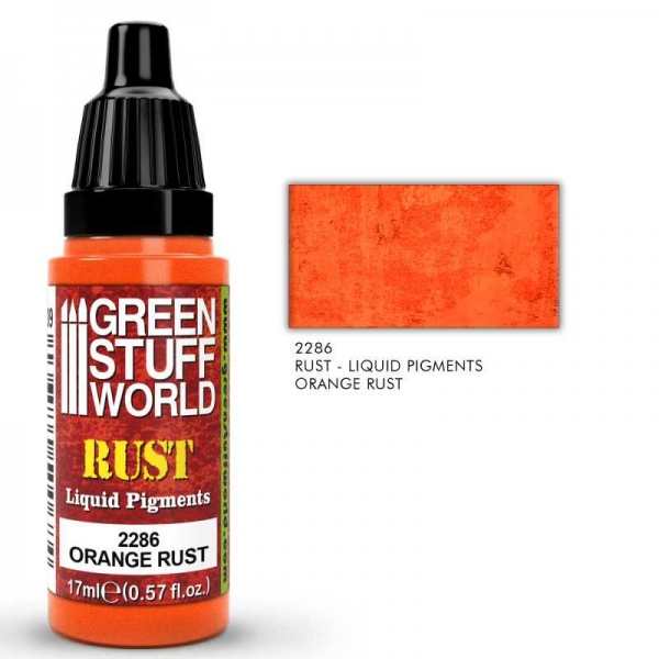 Green Stuff World: Liquid Pigments ORANGE RUST