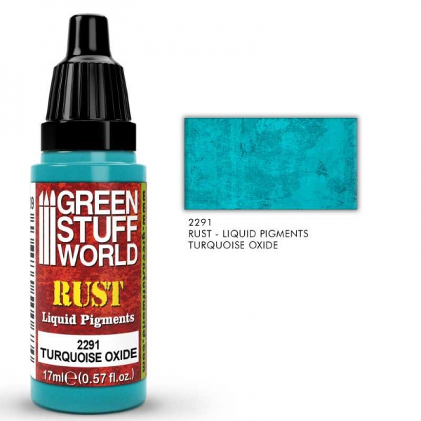 Green Stuff World: Liquid Pigments TURQUOISE OXIDE