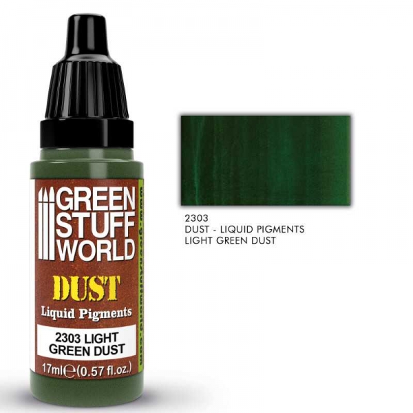 Green Stuff World: Liquid Pigments LIGHT GREEN DUST