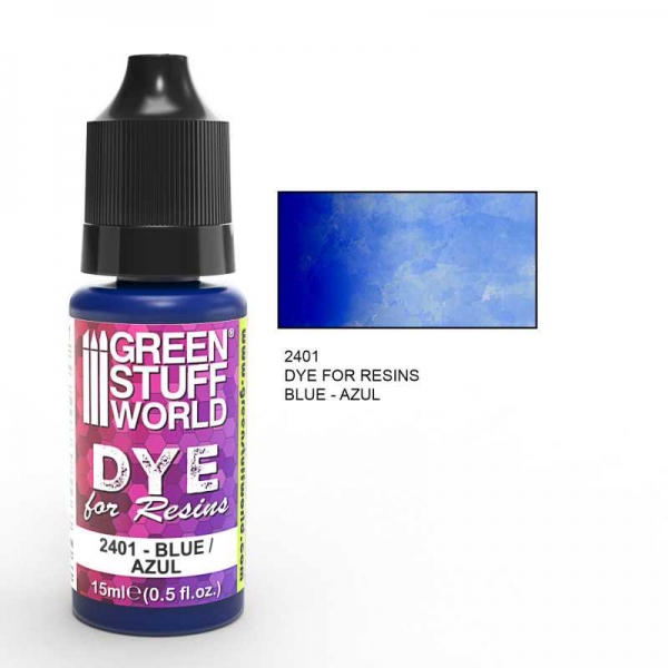 Green Stuff World: Dye for Resins BLUE