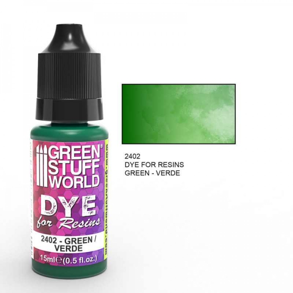 Green Stuff World: Dye for Resins GREEN