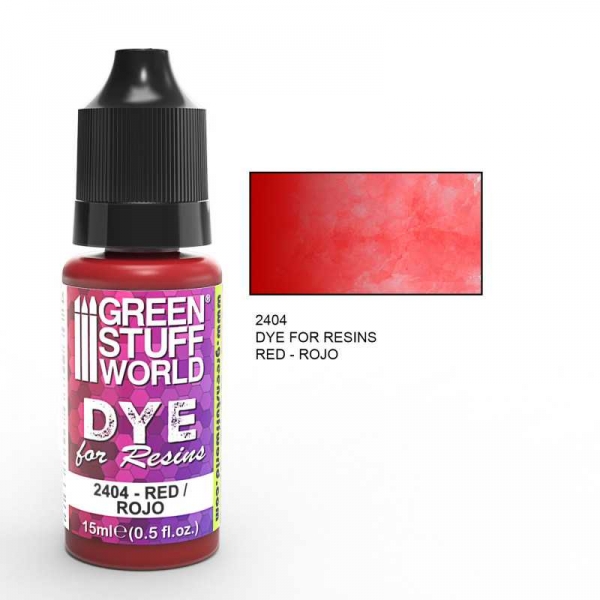 Green Stuff World: Dye for Resins RED