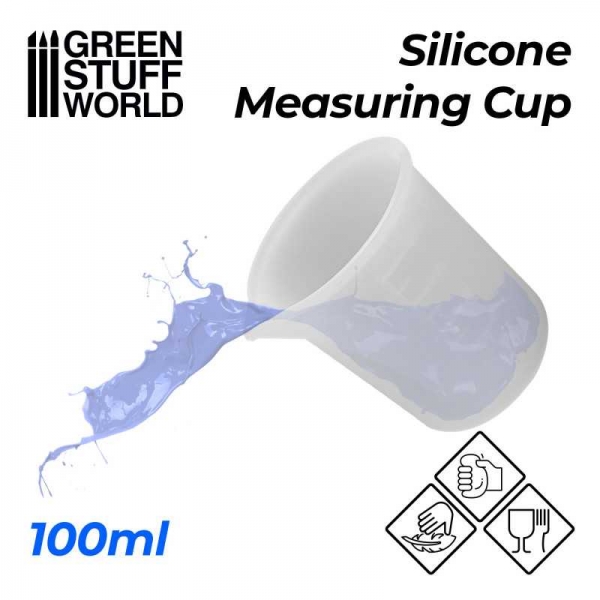 Green Stuff World: Silicone Measuring Cup 100ml