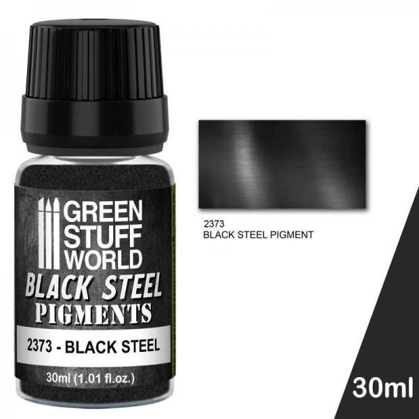 Green Stuff World: Pigment BLACK STEEL