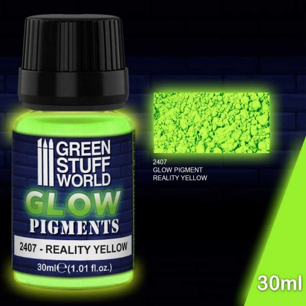 Green Stuff World: Glow in the Dark - REALITY YELLOW-GREEN