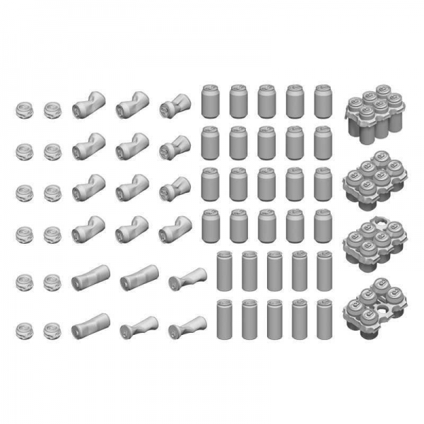 Green Stuff World: Resin Drink Cans 1:48