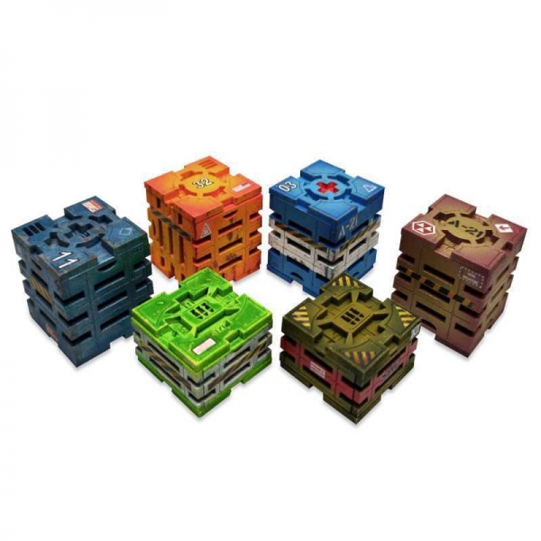 Green Stuff World: Sci-Fi Crates 1:48-1:35