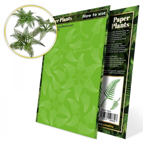 Green Stuff World: Paper Plants - Fern