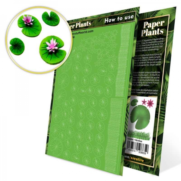 Green Stuff World: Paper Plants - Lilly Pads
