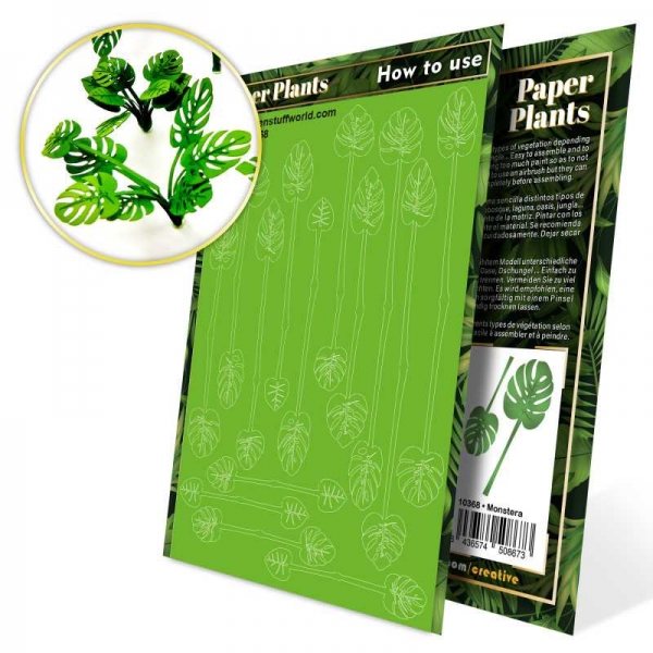 Green Stuff World: Paper Plants - Monstera
