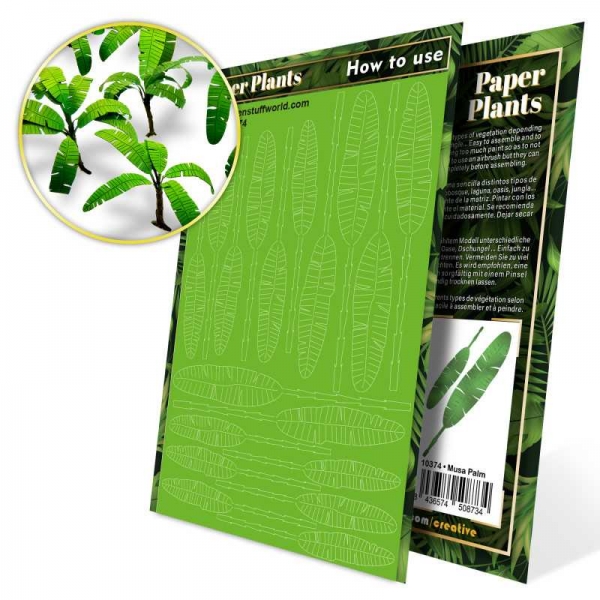 Green Stuff World: Paper Plants - Musa Trees