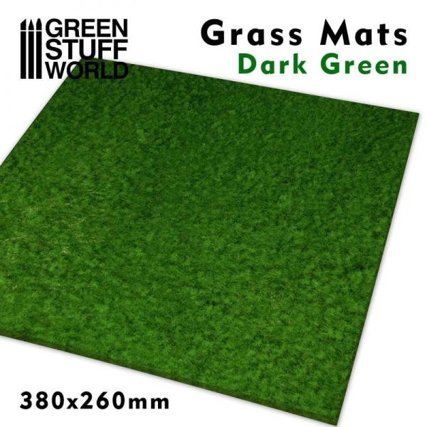 Green Stuff World: Grass Mats - Dark Green