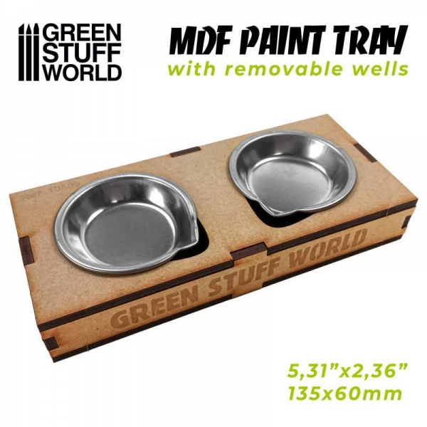 Green Stuff World: MDF Paint Tray