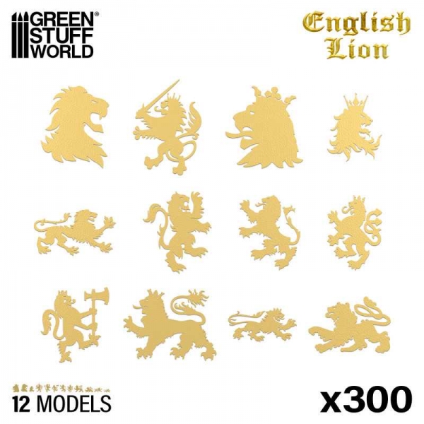 Green Stuff World: English Lion Symbols