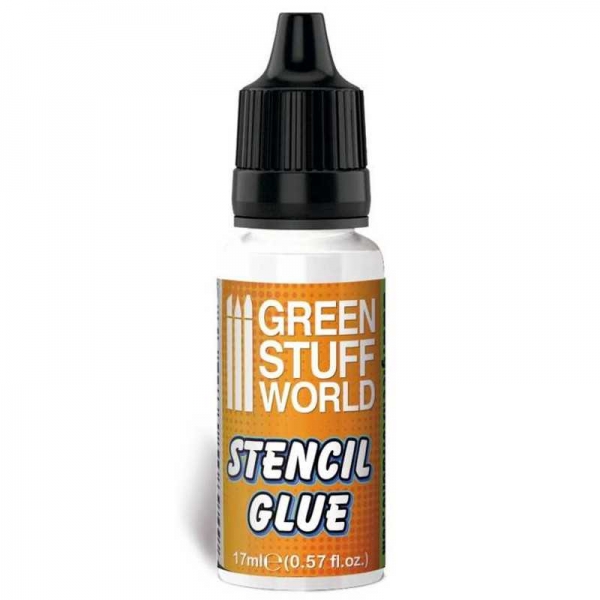 Green Stuff World: Repositionable Stencil Glue