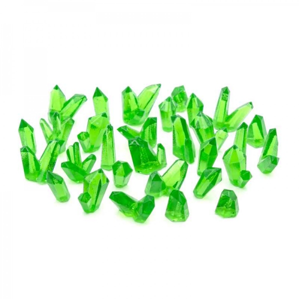 Green Stuff World: GREEN Resin Crystals - Medium