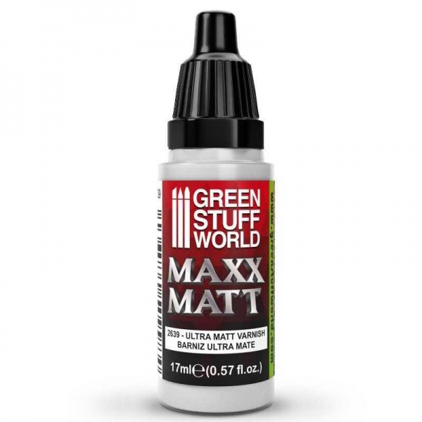 Green Stuff World: Maxx Matt Varnish 17ml - Ultra Matte Varnish