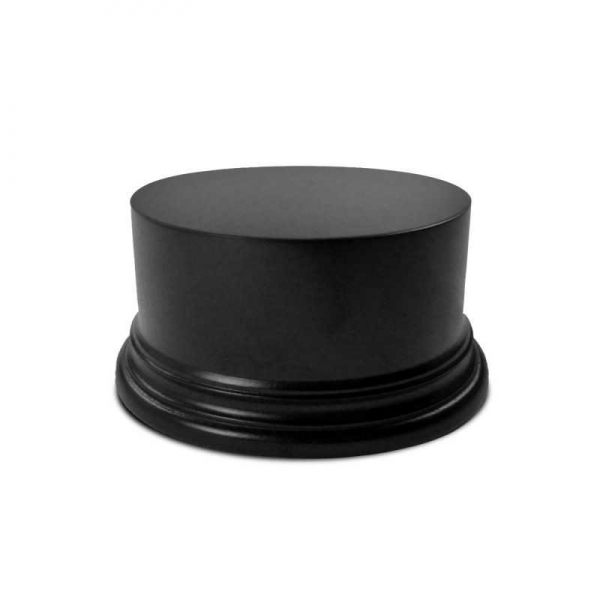 Green Stuff World: Round Block Plinth 10cm - Black