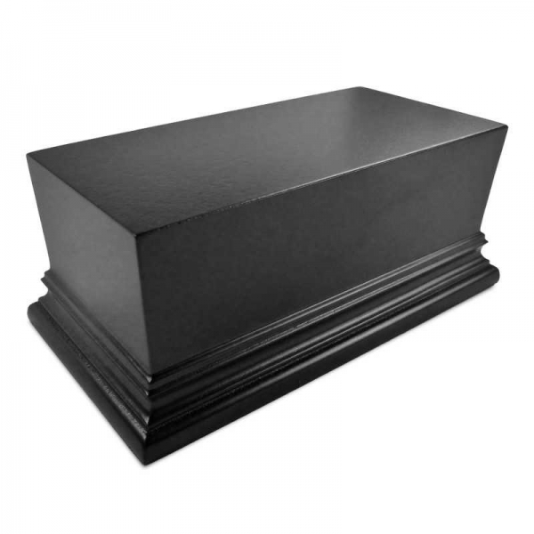 Green Stuff World: Rectangular Top Display Plinth 12x6cm - Black