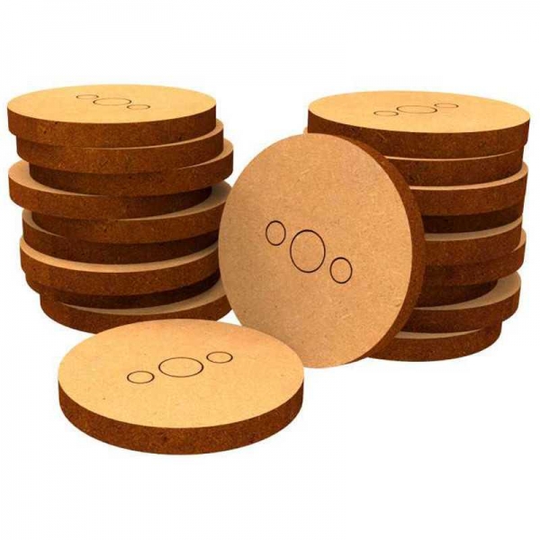 Green Stuff World: MDF Bases - Round 27 mm (Legion)