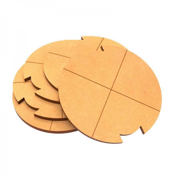 Green Stuff World: MDF Bases - Round 70 mm (Legion)