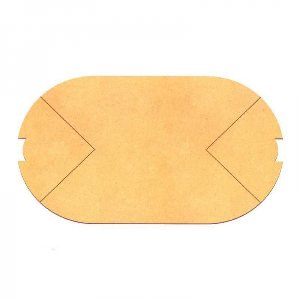 Green Stuff World: MDF Bases - Oval Pill 100x175 mm (Legion)