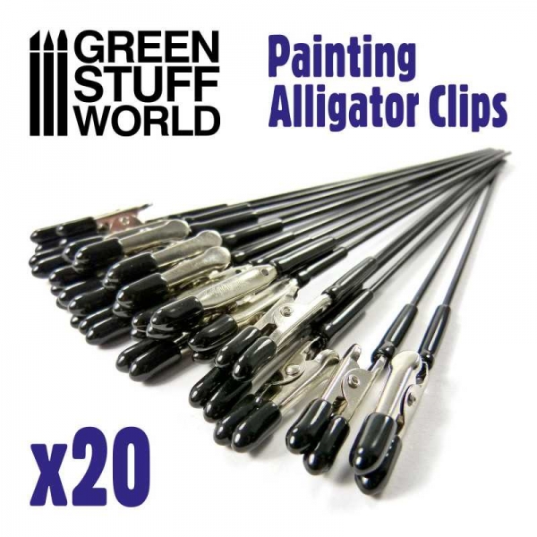 Green Stuff World: Alligator Clips x20