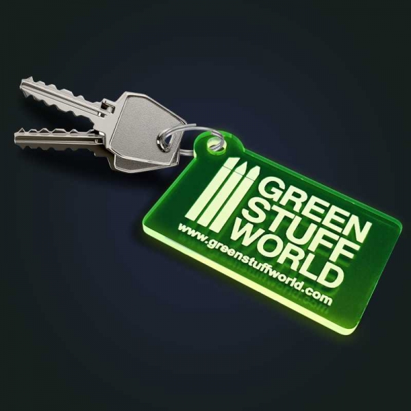 Green Stuff World: GSW logo Keyring - Green