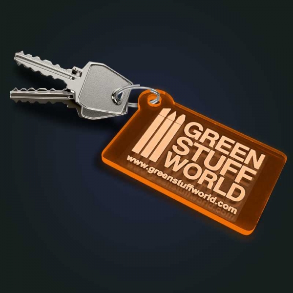 Green Stuff World: GSW logo Keyring - Orange
