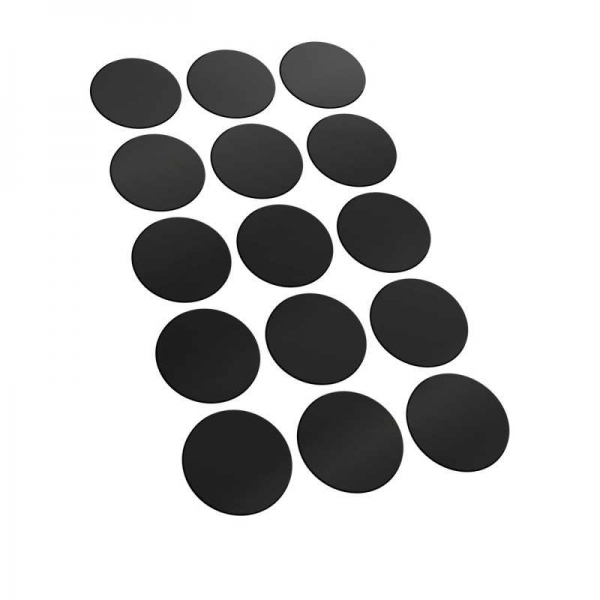Green Stuff World: Round Magnetic Sheet SELF-ADHESIVE -  50mm