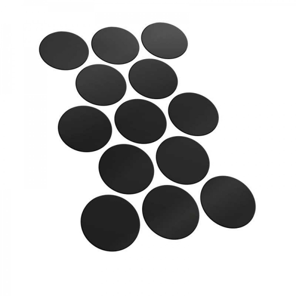 Green Stuff World: Round Magnetic Sheet SELF-ADHESIVE -  55mm