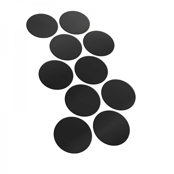 Green Stuff World: Round Magnetic Sheet SELF-ADHESIVE -  60mm