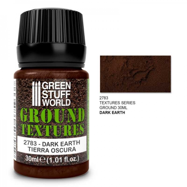 Green Stuff World: Earth Textures - DARK EARTH 30ml