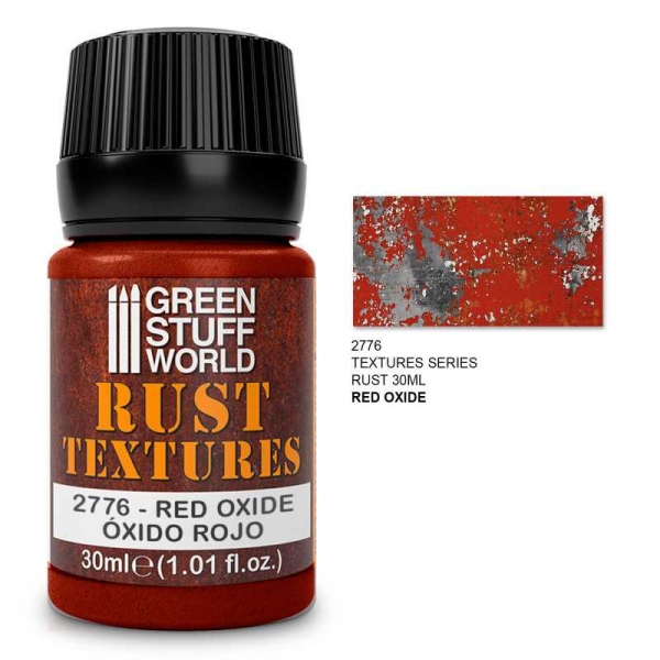 Green Stuff World: Rust Textures - RED OXIDE RUST 30ml