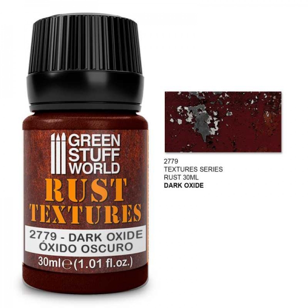 Green Stuff World: Rust Textures - DARK OXIDE RUST 30ml