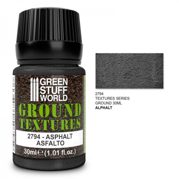 Green Stuff World: Ground Textures - ASPHALT 30ml