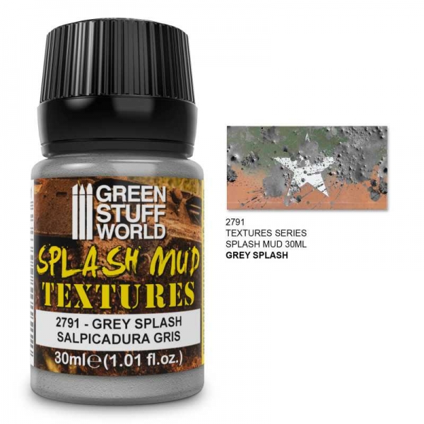 Green Stuff World: Splash Mud Textures - GREY 30ml