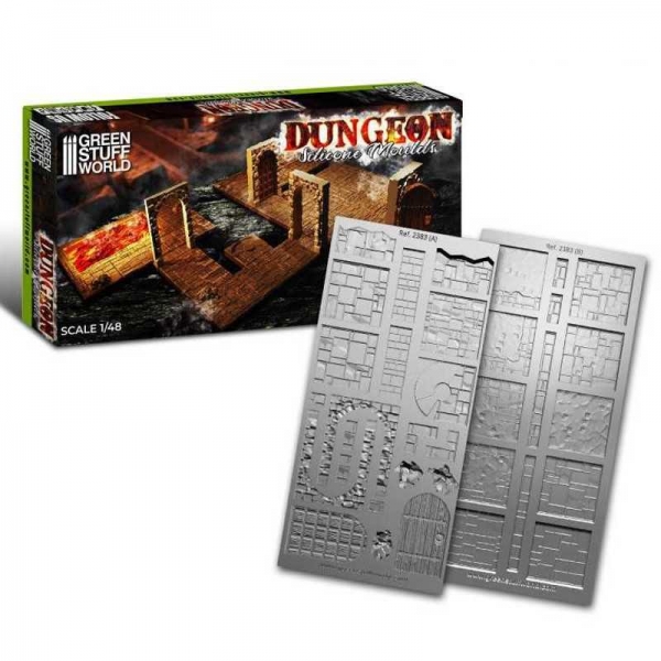 Green Stuff World: Dungeon Silicone mold
