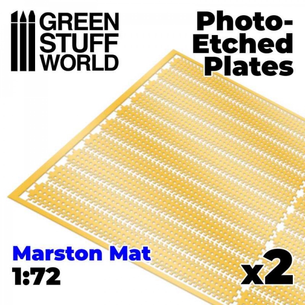 Green Stuff World: Photo etched - MARSTON MATS 1/72