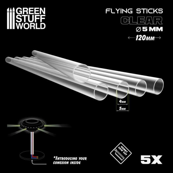 Green Stuff World: Acrylic Clear Tubes 5 mm