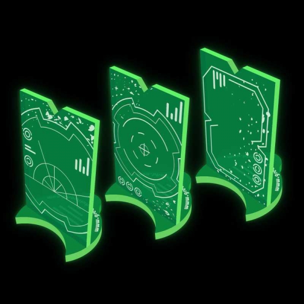 Green Stuff World: SW Legion Silhouette - Fluor Green
