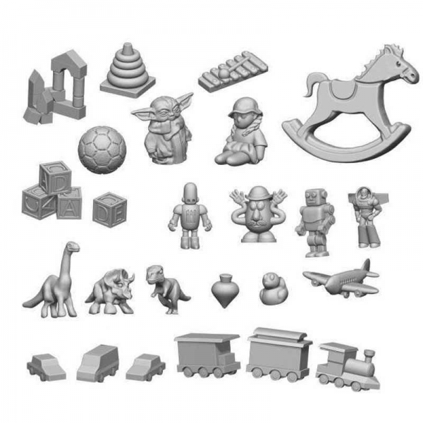 Green Stuff World: Children Toys Resin Set 1:48-1:35