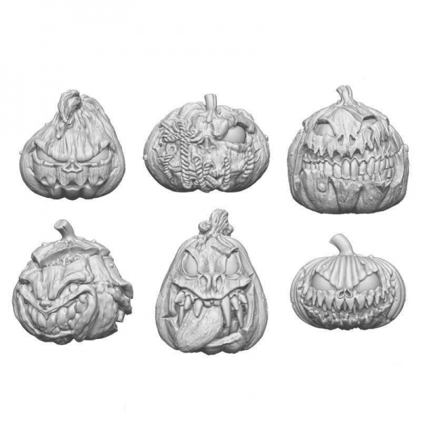Green Stuff World: Large Killer Pumpkins 1:48