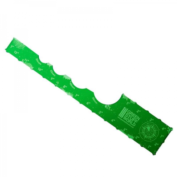 Green Stuff World: Gaming Measuring Tool - Green 12 inches