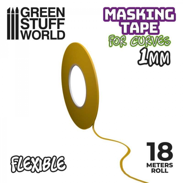 Green Stuff World: Flexible Masking Tape - 1mm
