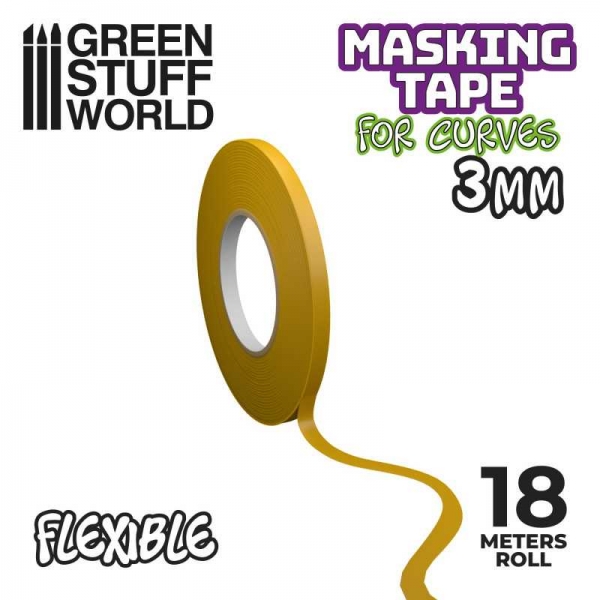 Green Stuff World: Flexible Masking Tape - 3mm